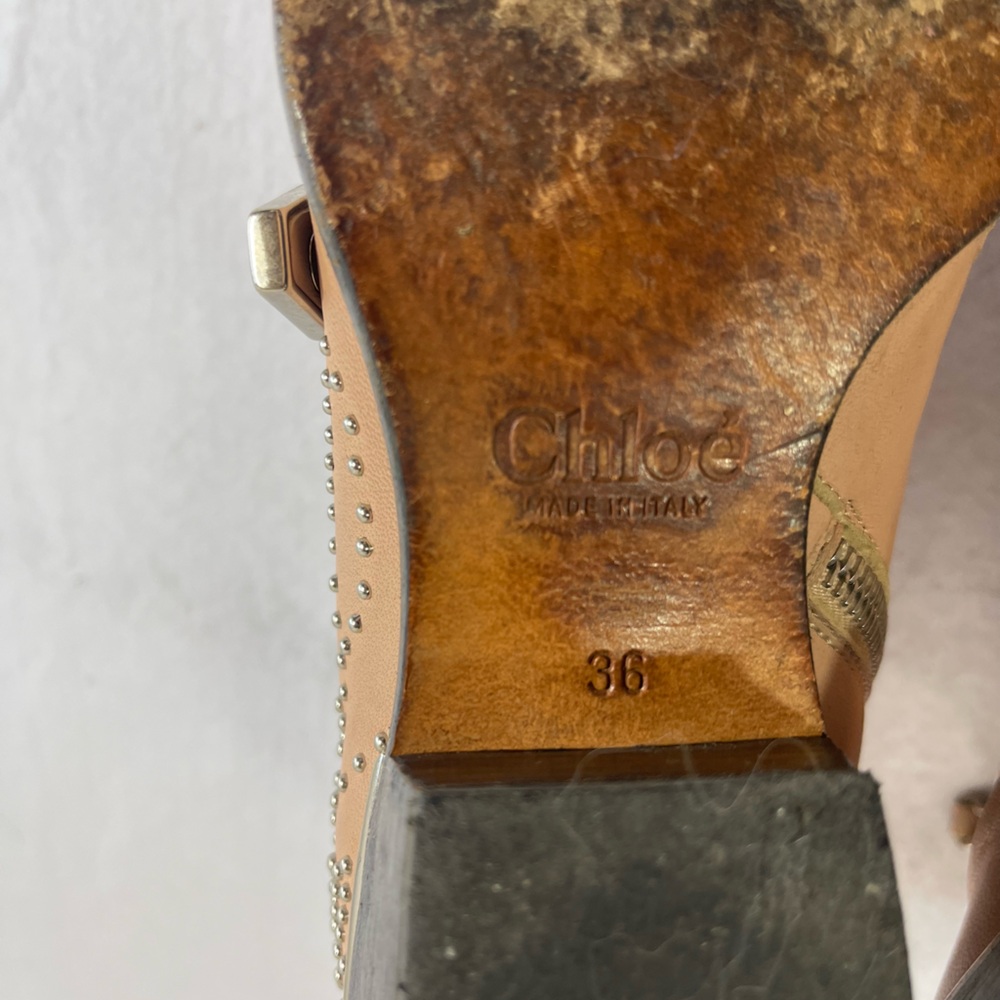 Pink Chloe Susanna Bootie - Picture 9 of 9